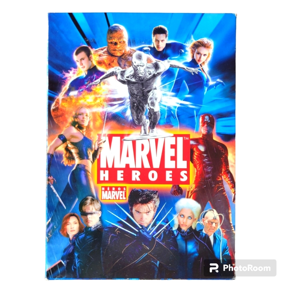 8 DVD Marvel Heroes Movies Box Set